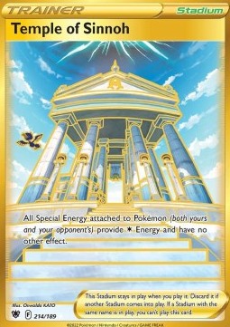 Temple of Sinnoh⁣ - Astral Radiance⁣ (Secret Rare)⁣ [214]