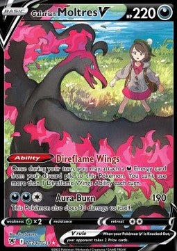 Galarian Moltres V⁣ - Astral Radiance⁣ (Ultra Rare)⁣ [TG20]
