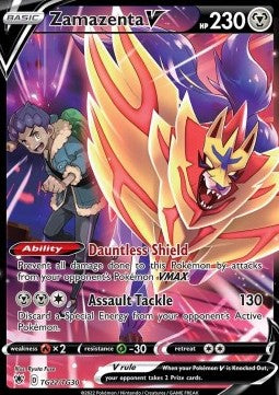 Zamazenta V⁣ - Astral Radiance⁣ (Ultra Rare)⁣ [TG22]