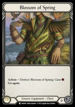 Blossom of Spring (Rainbow Foil)⁣ - Classic Battles: Rhinar vs Dorinthea⁣ (Common)⁣ [DVR004]