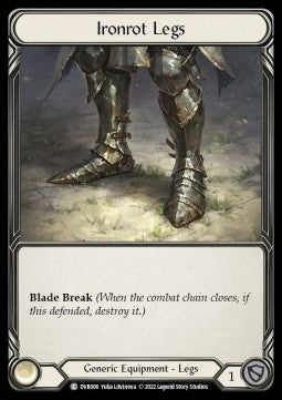Ironrot Legs (Rainbow Foil)⁣ - Classic Battles: Rhinar vs Dorinthea⁣ (Common)⁣ [DVR006]