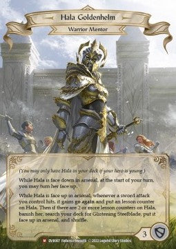 Hala Goldenhelm (Regular) - Classic Battles: Rhinar vs Dorinthea (Majestic) [DVR-DVR007]