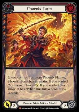 Phoenix Form (Extended Art Rainbow Foil)⁣ - Uprising⁣ (Majestic)⁣ [048]