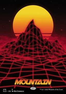 Mountain⁣ - Secret Lair Drop Series: February Superdrop 2022⁣ (Rare)⁣ [418]