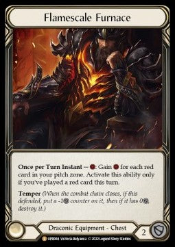 Flamescale Furnace (Rainbow Foil)⁣ - Uprising⁣ (Legendary)⁣ [084]
