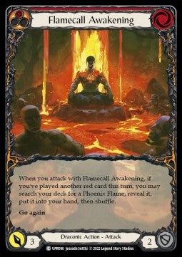 Flamecall Awakening (Extended Art Rainbow Foil)⁣ - Uprising⁣ (Common)⁣ [096]