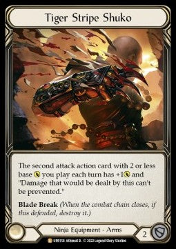 Tiger Stripe Shuko (Rainbow Foil)⁣ - Uprising⁣ (Legendary)⁣ [158]