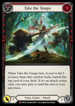Take the Tempo (Rainbow Foil)⁣ - Uprising⁣ (Majestic)⁣ [161]