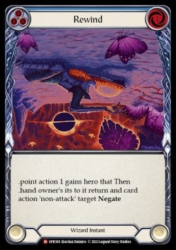 Rewind (Alternate Art Rainbow Foil)⁣ - Uprising⁣ (Majestic)⁣ [169]