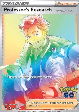 Professor's Research⁣ - Pokémon GO⁣ (Secret Rare)⁣ [084]
