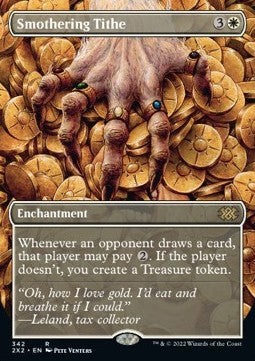 Smothering Tithe (V.1) - Double Masters 2022: Extras (Rare) [X2X2-342]