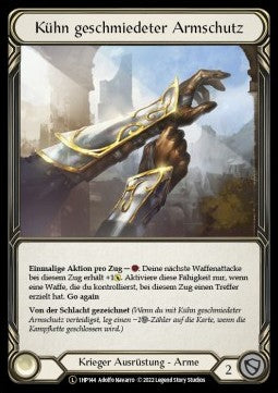 Braveforge Bracers (Regular)⁣ - History Pack 1 - Black Label⁣ (Legendary)⁣ [144]