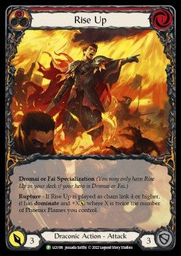 Rise Up (Extended Art Rainbow Foil) - LGS Promos (Promo) [LGS-106]