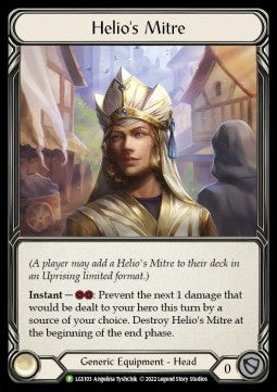 Helio's Mitre (Rainbow Foil)⁣ - LGS Promos⁣ (Promo)⁣ [103]