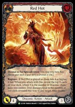 Red Hot (Extended Art Rainbow Foil)⁣ - LGS Promos⁣ (Promo)⁣ [108]