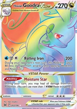 Hisuian Goodra VSTAR⁣ - Lost Origin⁣ (Secret Rare)⁣ [202]