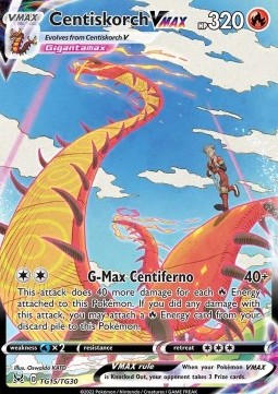 Centiskorch VMAX⁣ - Lost Origin⁣ (Ultra Rare)⁣ [TG15]