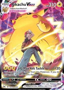 Pikachu VMAX⁣ - Lost Origin⁣ (Ultra Rare)⁣ [TG17]