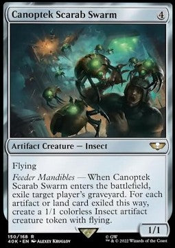 Canoptek Scarab Swarm⁣ - Universes Beyond: Warhammer 40,000⁣ (Rare)⁣ [150]