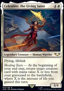 Celestine, the Living Saint⁣ - Universes Beyond: Warhammer 40,000⁣ (Rare)⁣ [10]