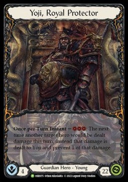 Yoji, Royal Protector (Cold Foil) - Hero Promos (Promo) [HER-075]