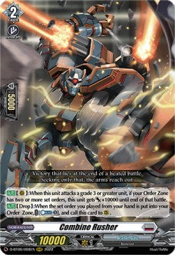 Combine Rusher [D Format] (V.1 - Triple Rare)⁣ - Blazing Dragon Reborn⁣ (Triple Rare)⁣ [008]