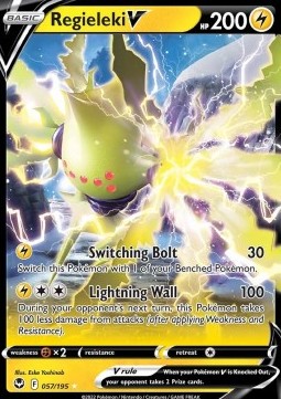 Regieleki V⁣ - Silver Tempest⁣ (Ultra Rare)⁣ [057]