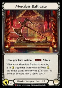 Merciless Battleaxe (Regular)⁣ - Dynasty⁣ (Majestic)⁣ [068]