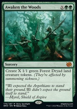 Awaken the Woods⁣ - The Brothers' War⁣ (Mythic)⁣ [170]