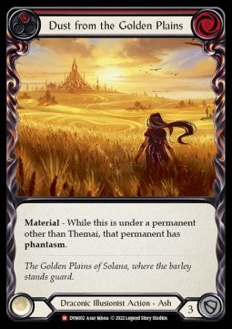 Dust from the Golden Plains (Rainbow Foil)⁣ - Dynasty⁣ (Majestic)⁣ [002]