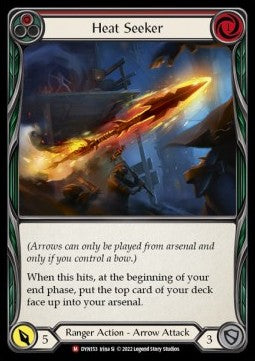 Heat Seeker (Rainbow Foil)⁣ - Dynasty⁣ (Majestic)⁣ [153]