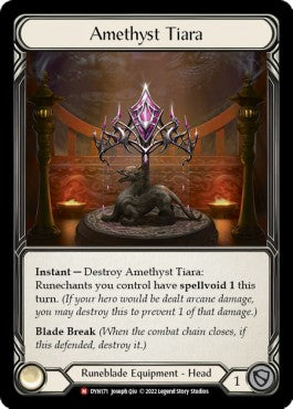 Amethyst Tiara (Rainbow Foil) - Dynasty (Majestic) [DYN-171]