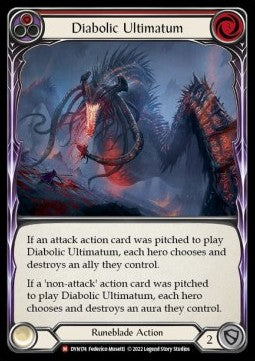 Diabolic Ultimatum (Rainbow Foil)⁣ - Dynasty⁣ (Majestic)⁣ [174]