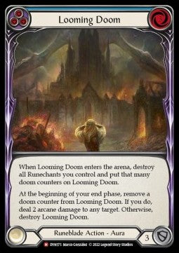 Looming Doom (Rainbow Foil)⁣ - Dynasty⁣ (Majestic)⁣ [175]