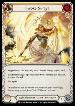 Invoke Suraya // Suraya, Archangel of Knowledge (Cold Foil)⁣ - Dynasty⁣ (Legendary)⁣ [212]