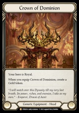 Crown of Dominion (Cold Foil)⁣ - Dynasty⁣ (Legendary)⁣ [234]