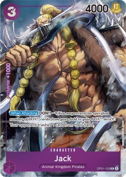 Jack (OP01-102) (V.2)⁣ - Romance Dawn⁣ (Alternate Art)⁣ [102]