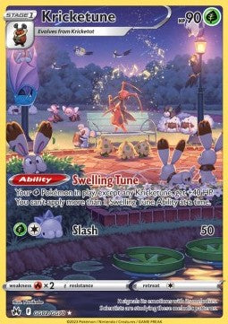Kricketune⁣ - Crown Zenith⁣ (Holo Rare)⁣ [GG02]