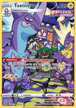 Toxtricity⁣ - Crown Zenith⁣ (Holo Rare)⁣ [GG09]