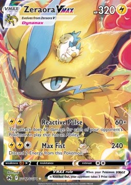 Zeraora VMAX⁣ - Crown Zenith⁣ (Ultra Rare)⁣ [GG42]