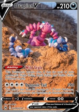 Drapion V - Crown Zenith (Ultra Rare) [CRZ-GG49]