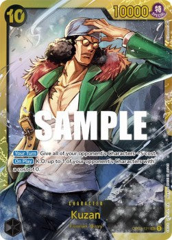 Kuzan (OP02-121) (V.1)⁣ - Paramount War⁣ (Secret Rare)⁣ [121]