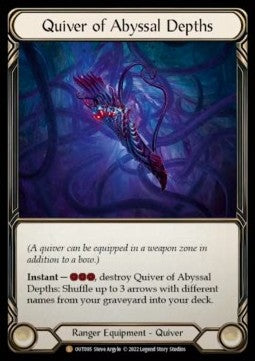 Quiver of Abyssal Depths (Rainbow Foil)⁣ - Outsiders⁣ (Legendary)⁣ [095]