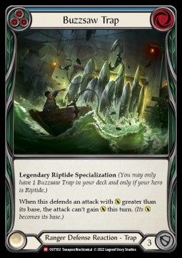 Buzzsaw Trap (Rainbow Foil)⁣ - Outsiders⁣ (Majestic)⁣ [102]