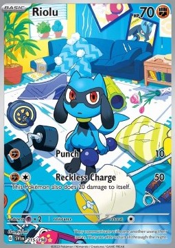 Riolu⁣ - Scarlet & Violet⁣ (Illustration Rare)⁣ [215]