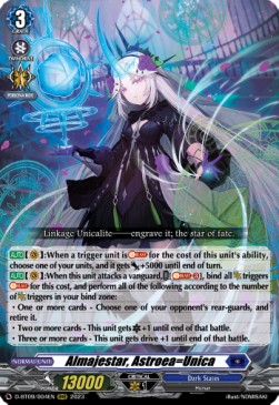 Almajestar, Astroea=Unica [D Format] (V.1 - Triple Rare)⁣ - Dragontree Invasion⁣ (Triple Rare)⁣ [004]