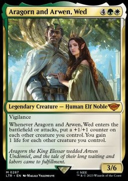 Aragorn and Arwen, Wed (V.1)⁣ - The Lord of the Rings: Tales of Middle-earth: Extras⁣ (Mythic)⁣ [287]