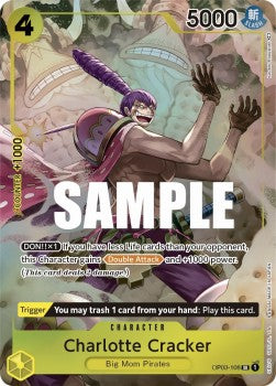 Charlotte Cracker (OP03-108) (V.2)⁣ - Pillars of Strength⁣ (Alternate Art)⁣ [108]