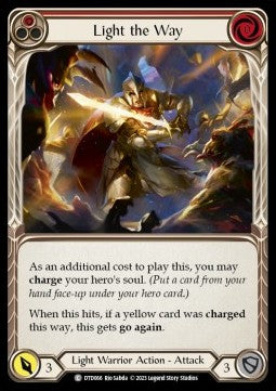 Light the Way (Red) (Rainbow Foil)⁣ - Dusk till Dawn⁣ (Common)⁣ [066]