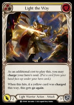 Light the Way (Yellow) (Rainbow Foil)⁣ - Dusk till Dawn⁣ (Common)⁣ [067]